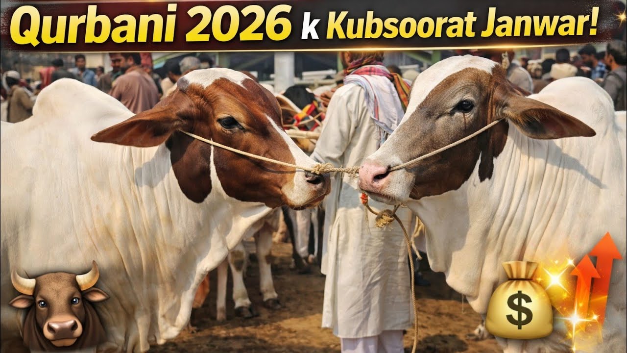 🔥 Qurbani 2026 | Multan Mandi Ke Khoobsurat Janwar latest update 