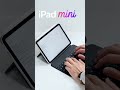 このiPad mini用キーボード、薄い、軽い、まるで純正の質感。