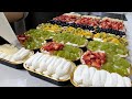 떠먹는 생과일 케이크 / fresh fruit whipped cream cake / korean street food