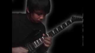 disturbed stricken guitar cover