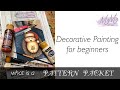 Decorative Painting for beginners: what is a Pattern Packet