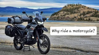 The freedom only a motorcycle gives