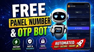 Free Telegram Number & OTP Bot 🚀 | Telegram Bot Make With Panel Free in Bangla | Setxsms panel✅