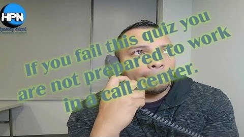 Call Center Conversation #09 Quiz - What tech support is really like.