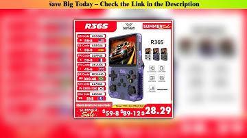 Hands-on Open Source R36S Retro Handheld Video Game Console Linux System 3.5 Inch IPS Screen Portab