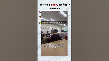 Top Angry Professor Moments 😡📚 (You Won’t Believe #3!)