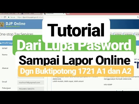 Cara Lapor DJP Online Formulir 1770 SS Tutorial