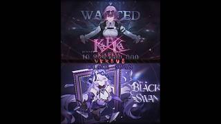 Kafka vs Black Swan || #honkaistarrail #honkai