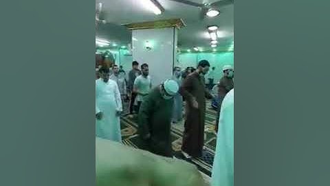 القارئ الطبيب أحمد عبد الرؤف يؤمنا في صلاة القيام والتراويح من مسجد المدينة المنورة بمنية سندوب