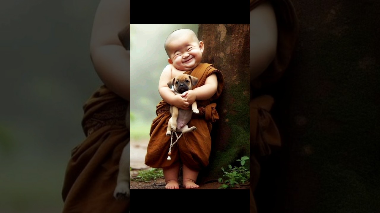 Little monk so cute 🥰