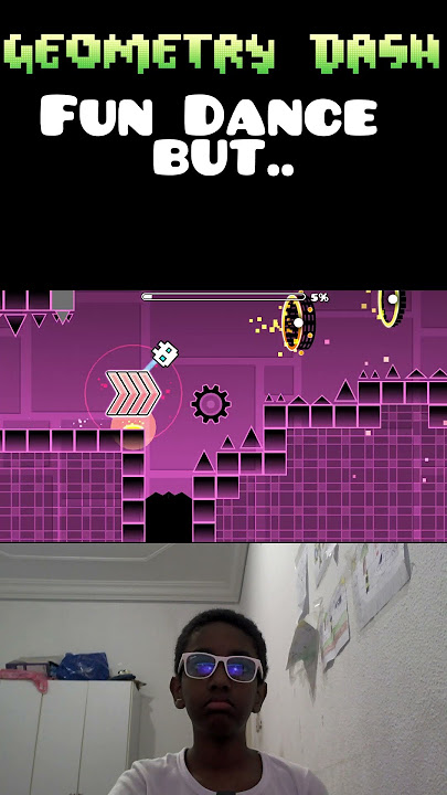 GEOMETRY DASH: FUN DANCE but... #geometrydash #gd #gd2023