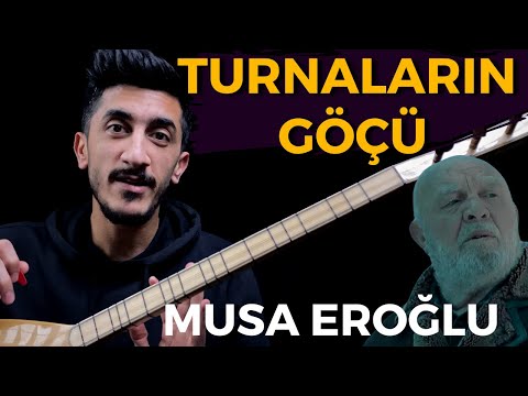 TURNALARIN GÖÇÜ SOLFEJ SAZ NOTALARI | MUSA EROĞLU Turnaların Göçü Kısa Sap Bağlama Dersi