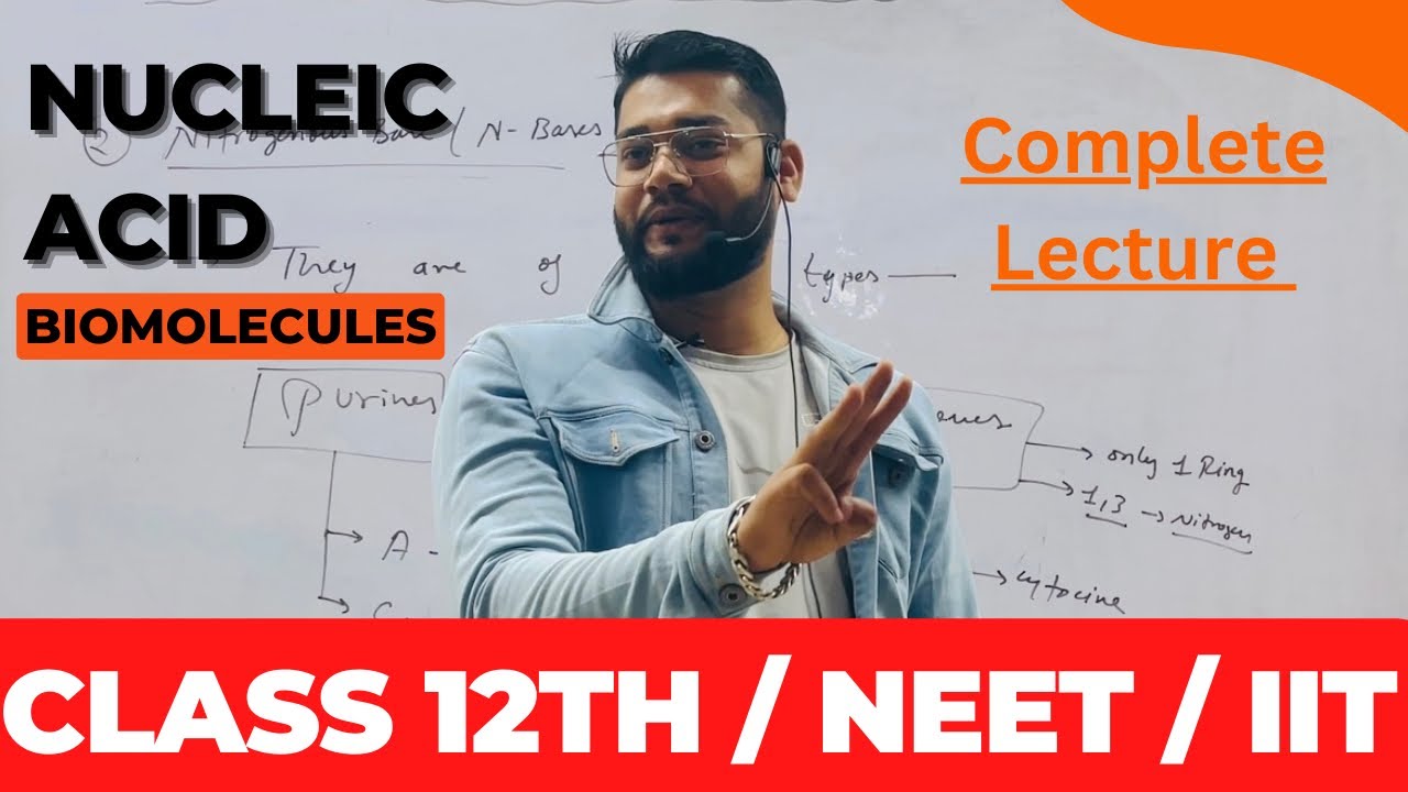 Nucleic Acid Class 12th / NEET / IIT JEE CHEMISTRY By Israr Sir