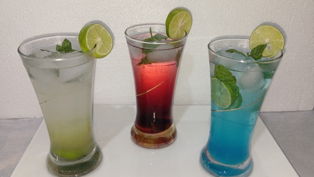 موهيتو سريع بنكهات مختلفة يرطب عليكم حر الصيف 