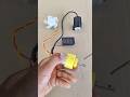 LED Light and DC Motor Fan Powered by Gear Motor • DC Motor. #shorts #dcmotor #tech