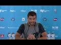 Grigor Dimitrov press conference (2R)