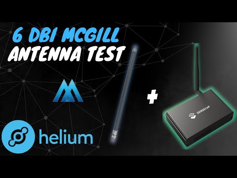 Helium Antenna Test - McGill 6Dbi