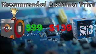 Ryzen 3 2200G Vs Core i3 7300 10 Benchmarks