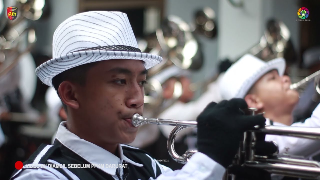 PENAMPILAN RED ANTS MARCHING BAND AL FUSHA, PENONTON MERINDING ‼️