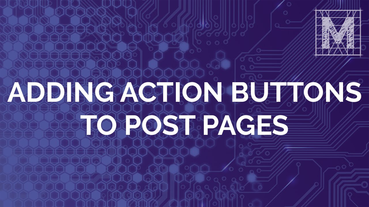 Adding POST Canvas Action Buttons - YouTube