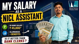 NICL Assistant latest salary slip revealed 💵💰🤑🔥|| How much do I earn 🤔🤔
