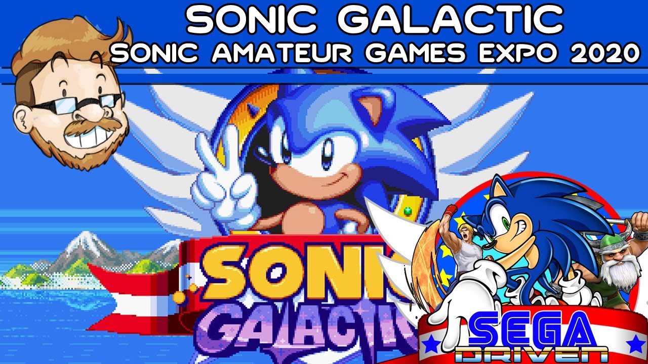 Sonic Galactic SAGE 2020 SEGADriven YouTube