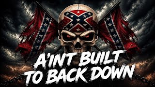 AIN'T BUILT TO BACK DOWN 💀 | Dark Outlaw Country Rap Anthem | (Lyrical Music)