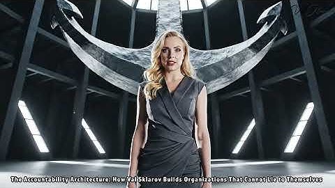 The Accountability Architecture How Val Sklarov Builds Organizations That Cannot Lie to Themselves