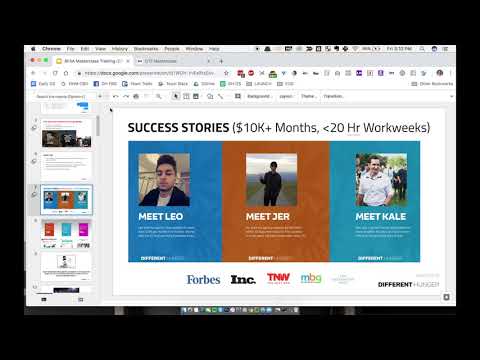 How to Build a $10K Per Month Agency in 20 Hrs Per Week (Masterclass) - Different Hunger