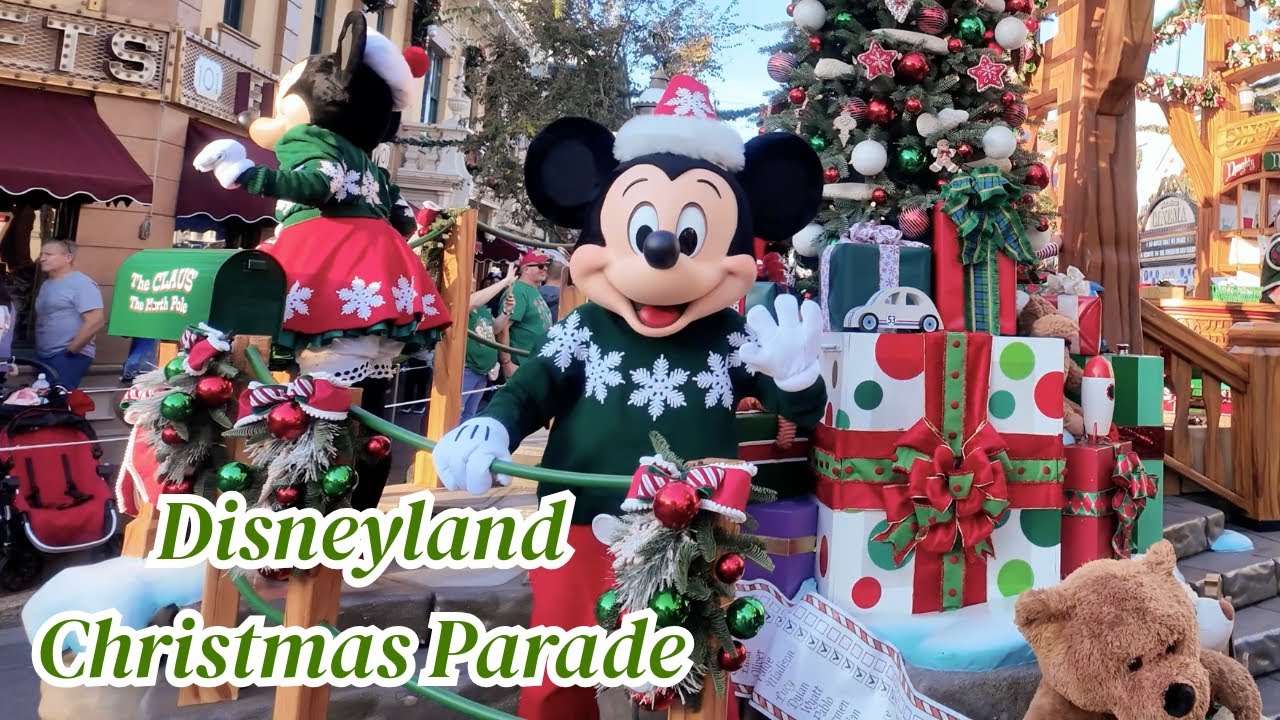 A Christmas Fantasy Parade 2025 at Disneyland | Full Show (4K POV)