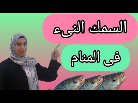 تفسير حلم السمك النىء في الحلم تفسير رؤية الاسماك فى المنام
