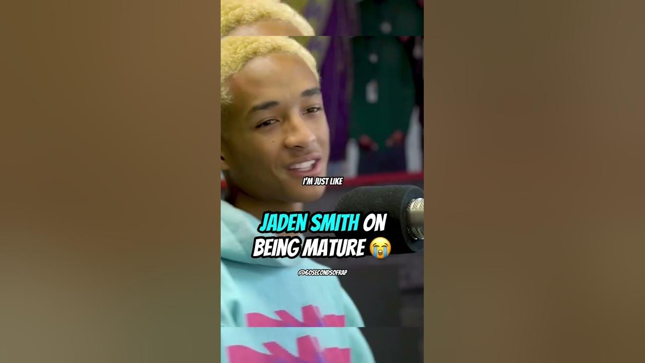 Jaden Smith just wants to talk about politics and economics 😅 YouTube