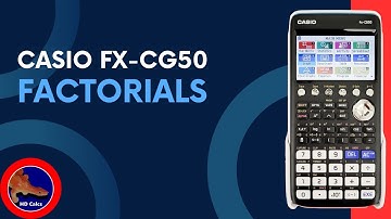 How to solve Factorials ! on the Casio fx-CG50 calculator