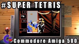 Super Tetris - Commodore Amiga 500 Gameplay Demo