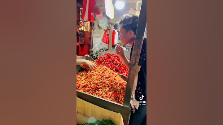 tiktok anggun Supriadi makan cabe manis🌶️ #shorts