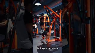 Rowing à la machine assis en T