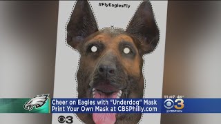 Cheer On Eagles On With Your Very Own Underdog Mask
