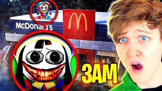 DO NOT ORDER AMAZING DIGITAL CIRCUS HAPPY MEAL FROM MCDONALDS AT 3AM!? (EVIL POMNI ATTACKED US!)