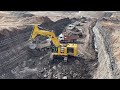 Amazing Caterpillar 6015B Excavator Loading Mercedes &amp; MAN Trucks - Sotiriadis Mining Works