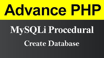 Create Database MySQLi Procedural in PHP (Hindi)