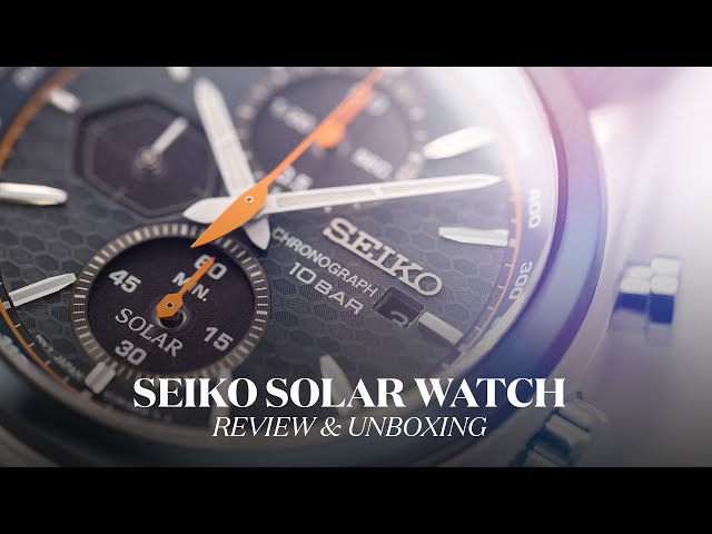 Seiko Blue Solar Men's Watch (SSC775P) Review & Unboxing | watchpilot.com -  YouTube
