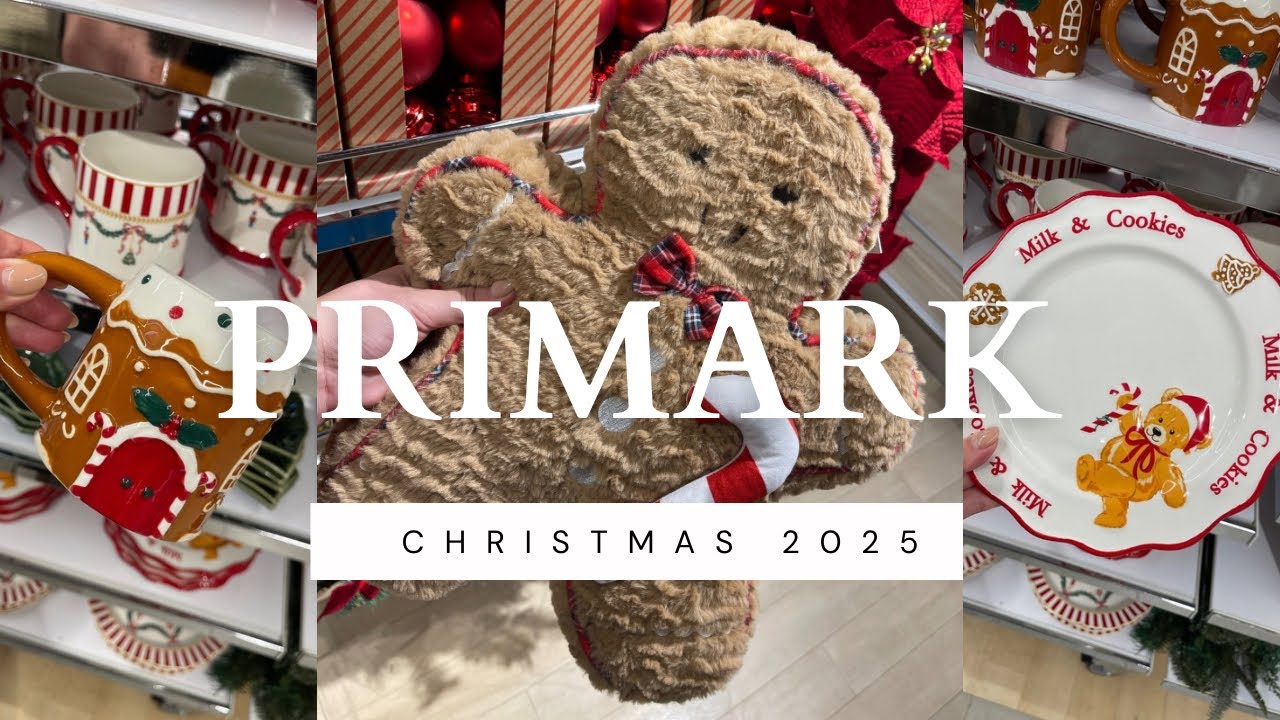 CHRISTMAS HAS ARRIVED AT PRIMARK | FIRST LOOK 👀 | CHRISTMAS 2025 🎄