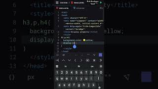 🚀CSS Display: Inline-Block - Best Example in Tamil!        #coding #css #tamil #viral #html #shorts