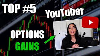 Top #5 YouTuber Live Options Trading Gains with Reactions!