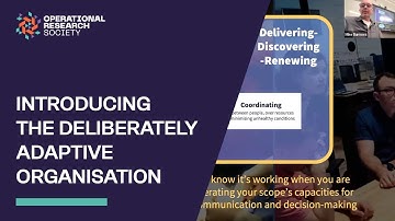 Introducing the Deliberately Adaptive Organisation