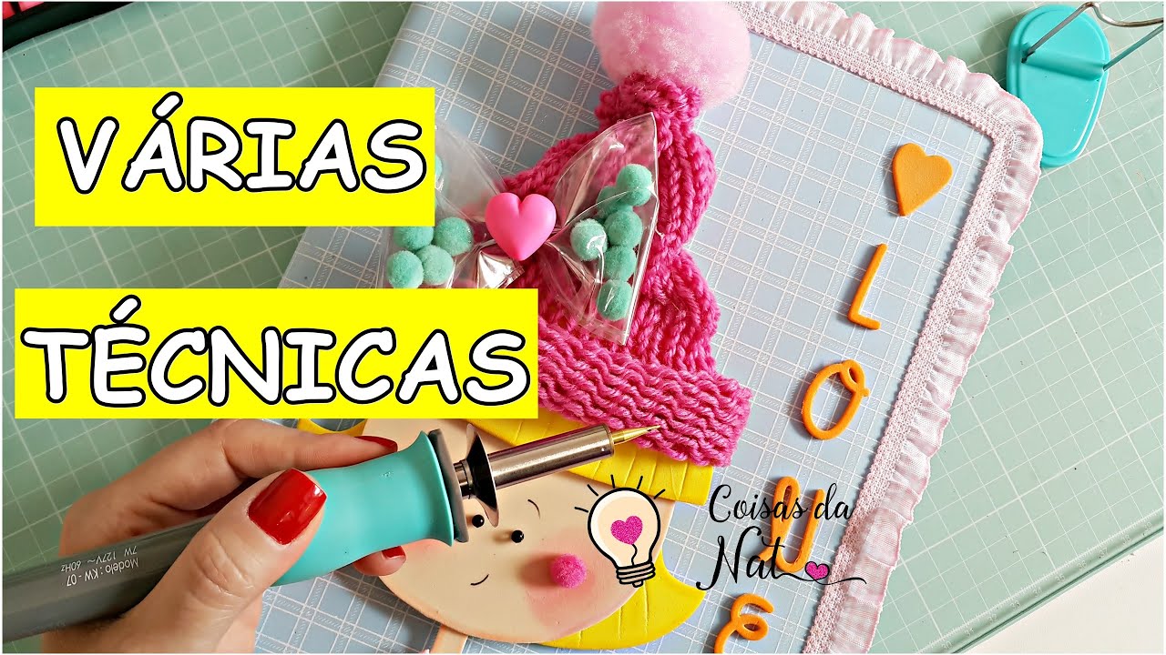 DIY EM E.V.A : MISTURE TÉCNICAS E DIFERENTES MATERIAIS PARA FAZER UM CADERNO DECORADO INCRÍVEL!