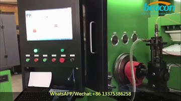 BOSCH CR917S HEUI EUI EUP common rail injector pump test bench EUIEUP function