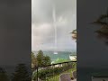Water spout in Napier