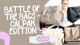 Calpak Battle of the Bags Luka Duffel vs Large Duffel vs Laptop Tote vs Stevyn Packing Test