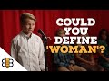 Spelling bee contestant asks the definition of woman